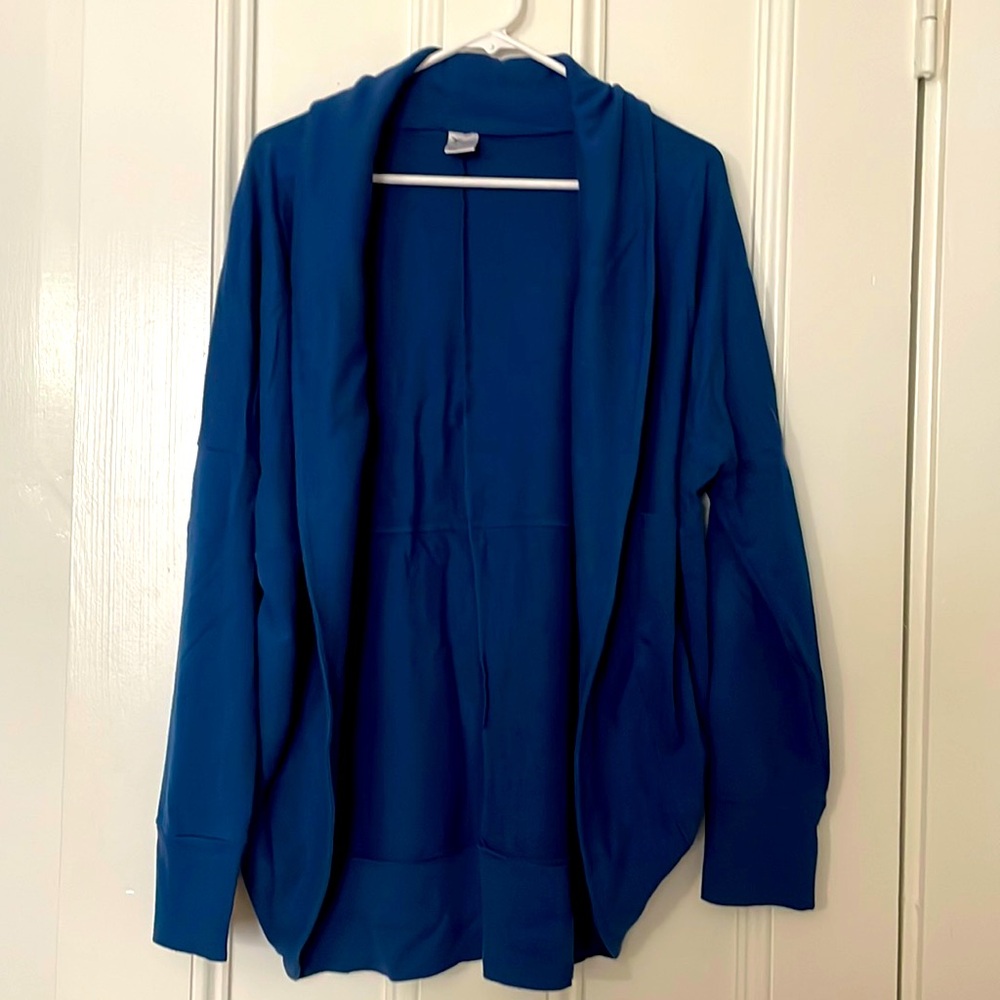 Old Navy dark blue active cardigan